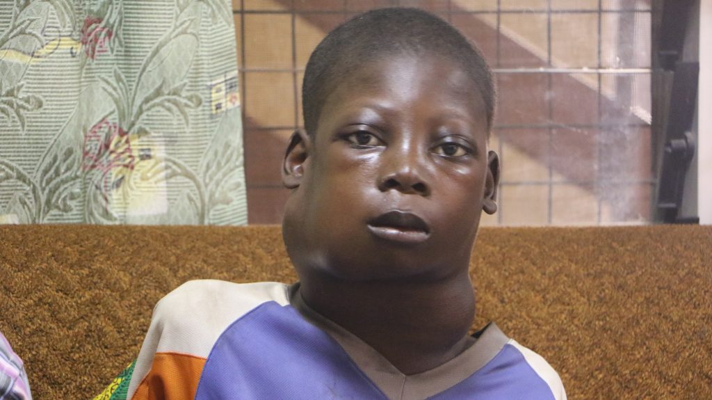 13year old Kwadwo Abadu who hails from Jukwa in the Central Region and suffers from cancer has passed away after Crime Check Foundation CCF came to his aid.