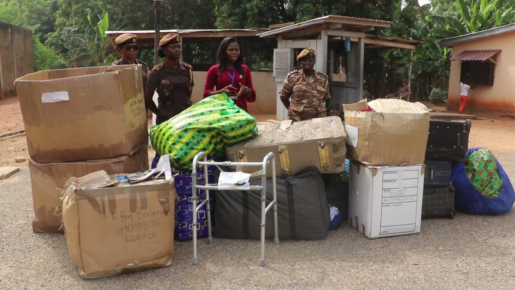 Crime Check Foundation, CCF in collaboration with its donors has put smiles on the faces of inmates at Ghana’s Senior Correctional Centre SCC and the Nsawam Female Prison by donating various items to them.