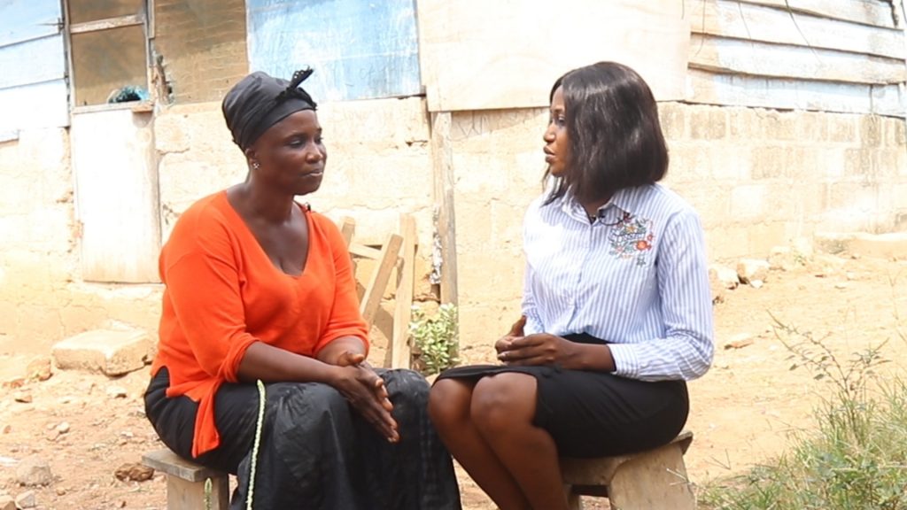 “I would not have been a beggar if my husband were alive. My husband did his best to cater for our family” says a 48year old widow, Rebecca Williams who lives at Old Bortianor in the Greater Accra Region. 